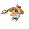 Cute Puppy Plush Doll Keychain - Cartoon Bag Pendant & Gift Ornament