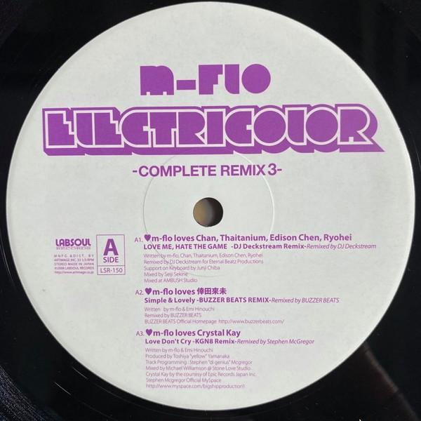 12inch Record MFLO  Electricolor complete Remix 3 LSR150 LABSOUL 2008 Japan Japanese Club Dance Used