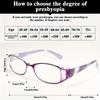 8 Pcs Anti-blue Light Reading Glasses Men Fashionable Multicolor Presbyopia Glasses +1.0~+4.0