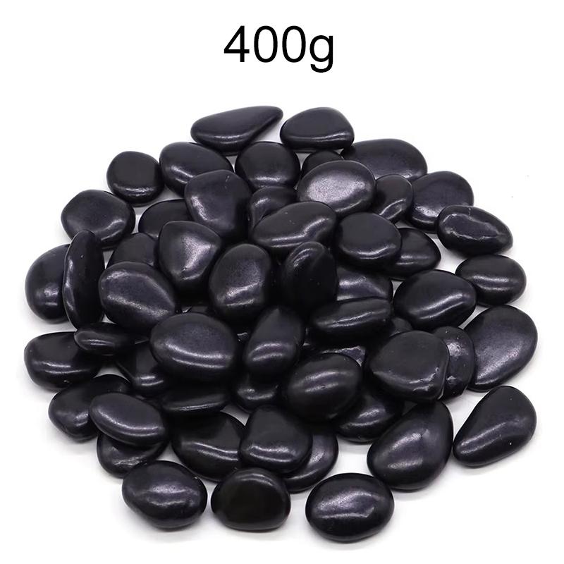 200~400g Pebbles 2-3cm Natural High Polished Potted Fish Tank Decorative Stone Garden Landscape Decoration Cobblestone TMZ