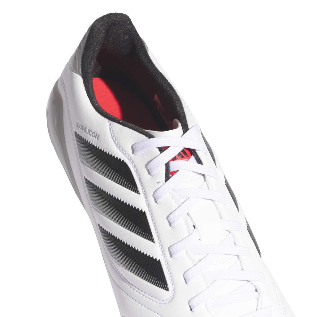 Adidas Copa Icon II League Fotballsko Japan Fottøy Rubin Størrelse cm HG/AG Knotter, OPG64, Hvit/Kjerne Svart/Ren (JS3824), 29.5