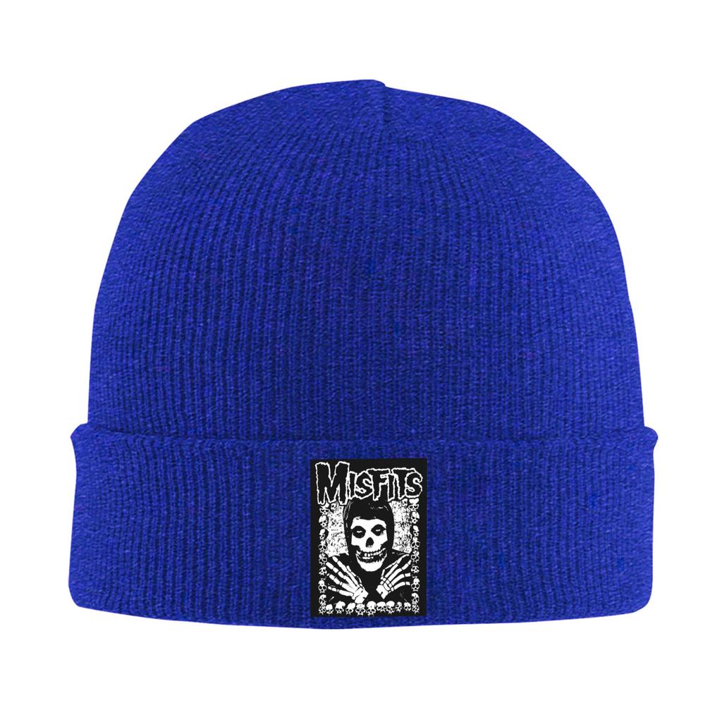 Misfits Skull  Warm Knitted Cap Winter Knit Bonnet Hat Skullies Beanies Hip Hop Caps for Unisex