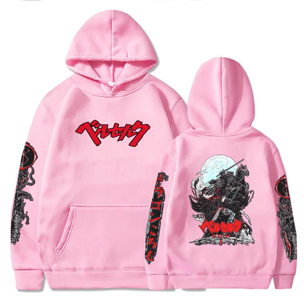 

Аниме Худи Berserk Толстовки Гатс Пуловеры Толстовки Топы Повседневная Хип-Хоп Уличная Одежда Оверсайз Худи Пуловер Унисекс Модная Одежда M