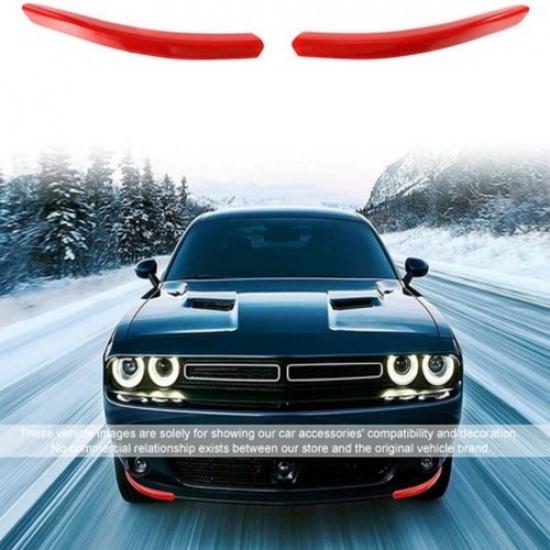 Front Bumper Lip Cover Trim Frame Bezel for 15+Dodge Challenger SXT Accessories