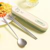 MAXCOOK Titanium Purification Cartoon Portable Cutlery Set