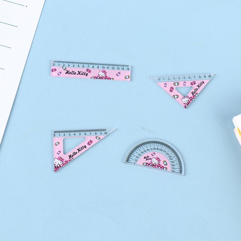 4Pcs/Set 1:12 Dollhouse Simulation Learning Ruler Model Dollhouse Learning Props
