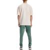 On Embroidered Loose Fit Round Neck Drop Shoulder Short Sleeve T-Shirt Men Tops 1MG10714357