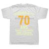 70th Birthday T Shirt Retro French Humor Birthday 1955 Gift Tshirt For Men Women 100 Cotton Soft Unisex Oneck Tee Tops