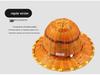Bamboo Weaving Safety Helmet - Sunshade, Breathable, Anti-Smash, Industrial Protection