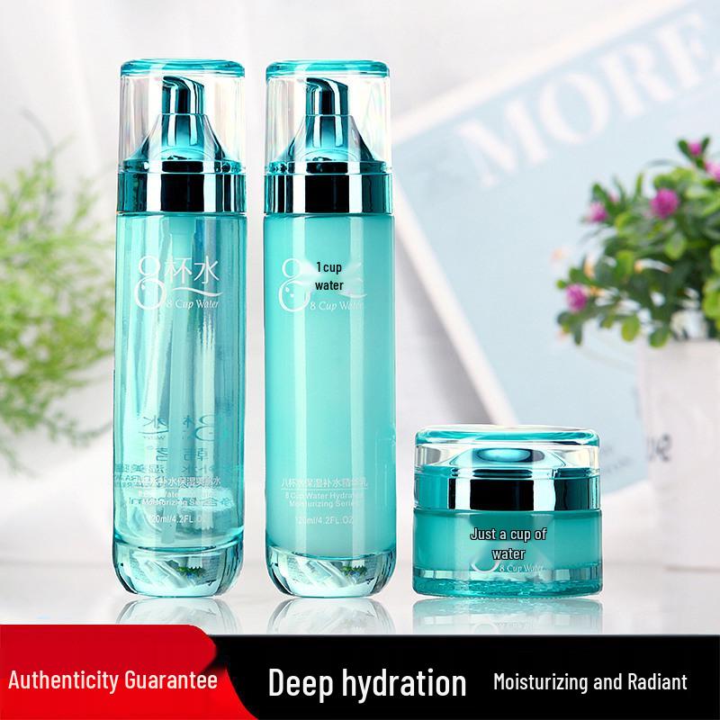 Eight Cups of Water Skincare Set: Hydrating & Refreshing Toner & Lotion – Official, Genuine Products