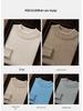 Men's Half-High Collar Thickened Cashmere Sweater - Soft Seven-Gauge Knit for Autumn/Winter