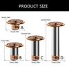 Extended Floor Drain Cores Antiodor Drainer Shower Strainer Cover AntiBlocking Round Floor Strainer Hair Catcher