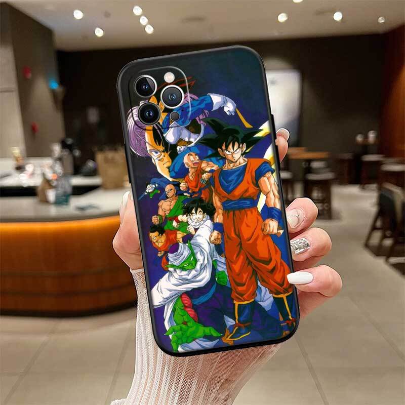Dragon Ball Goku Gohan Phone Case for Samsung S20 S21 S21S S22 S23 S24 FE Ultra Plus Lite F06 F16 M06 M16 M56 A07 A17 A36 A37 A55 A57