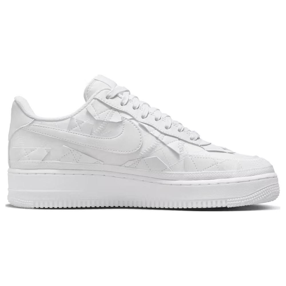Nike Billie Eilish X Air Force 1 Low Triple White Unisex Sneakers DZ3674-100