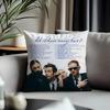 Fashion Tthe  Cushion Cover Antidustmite Pillowcase Invisible Zipper Silky Short Plush Sofa Cushion Cover