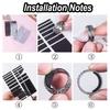 Universal Ring Size Reducer Stickers Invisible Adjuster Pads for Loose Rings Self-Adhesive Fit Tool Jewelry Guard