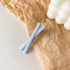 Korean Colorful Hair Clips: Children's Cross Clips & Candy Color DIY Hairpins