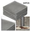 24 Pieces Weep Hole Covers Bendable Window Holes Cover Brick Screens for Home Protection