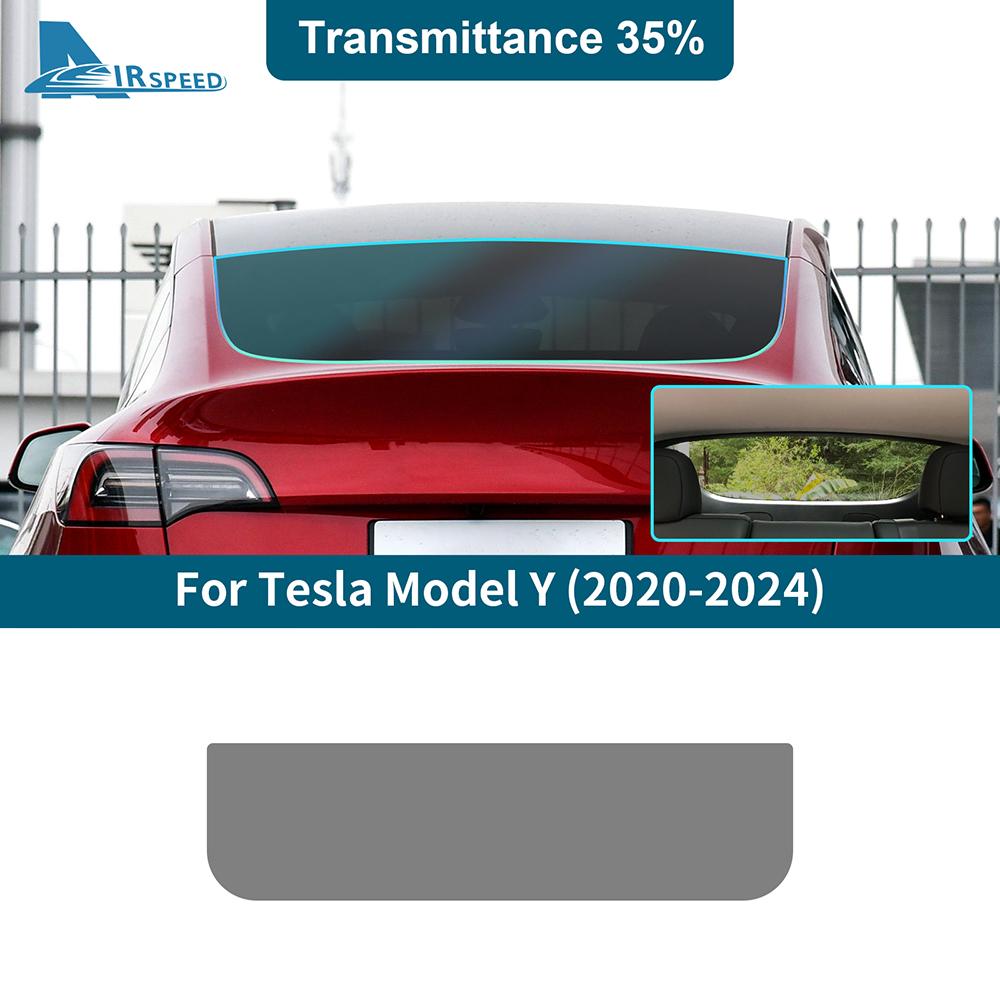 Car Front Rear Window Solar UV Protector Summer Tint Film Precut For Tesla Model Y ModelY 2020 2025 2025 2025 2025 Accessories