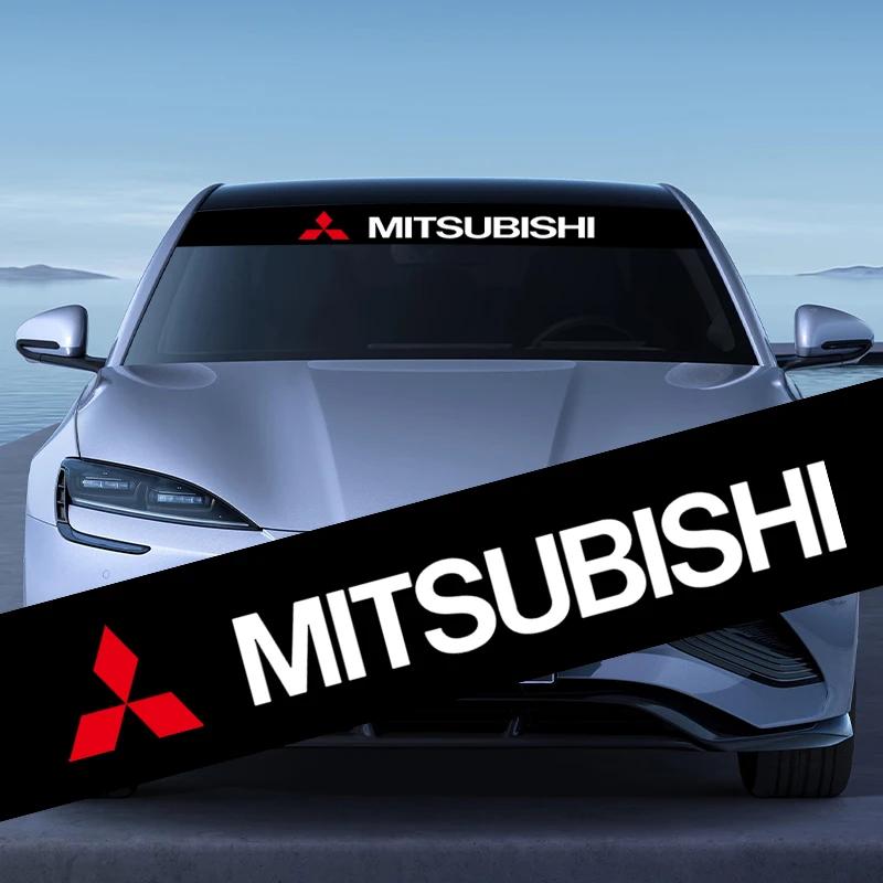 Auto Frontscheiben Aufkleber Vorne und Hinten Dekorative Aufkleber Sticker Für Mitsubishi Pajero Outlander XL Montero Lancer Triton