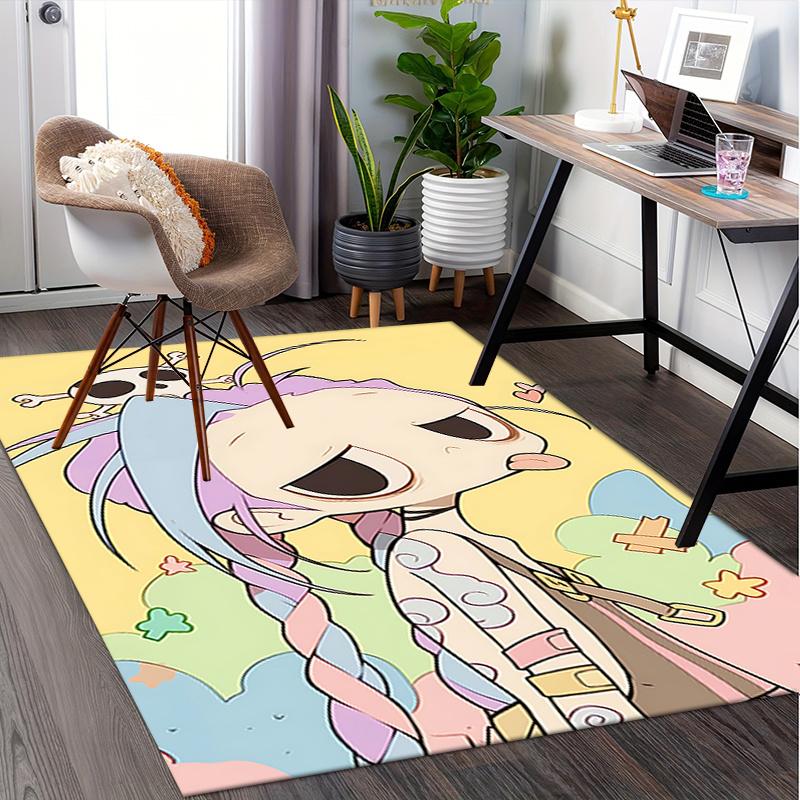 Chair Mat: Cute Jinx Cartoon Character Office Carpet Oversized Rug for Home Decor, Sofa Cover, Gift Idea for Any Room