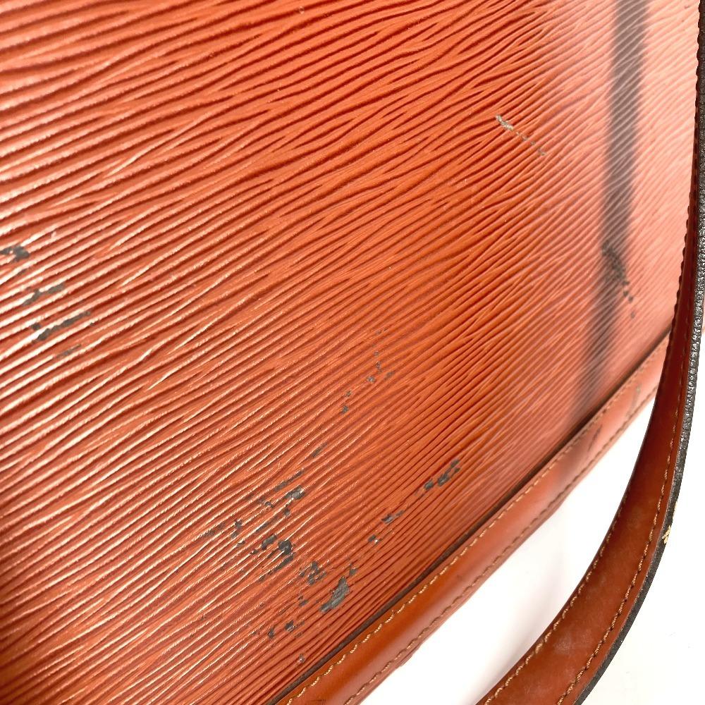 Louis Vuitton M52283 Epi Lussac Bag Tote Bag Shoulder Bag Leather Kenya Brown