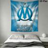 OM Poster Wall Hanging Printed Fabric Blanket Decorative Tapestries for Bedroom Living Room Home Decor