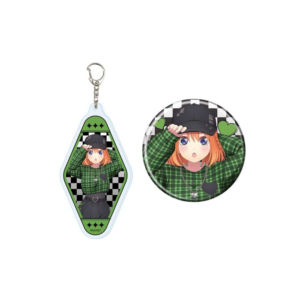 Пять равных частей 04 Йоцуба Сладкий и острый Rock Ver. [Оригинальная Иллюстрация] Набор Акриловых Брелоков и Значков