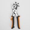 Power-Assisted Leather Hole Punch Pliers - Oval & Full Circle Effort-Saving Design