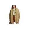 Commuter Fashion Single-Breasted Mid-Length Coat Women Coats EN36363