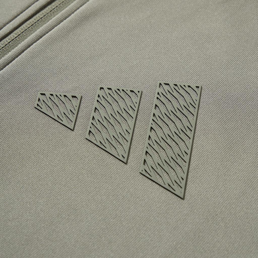 Adidas Cold.Rdy GG SL Fzhd Pohodlná mikina s kapucí na zip s dlouhým rukávem Pánská bunda Zelená IW8411