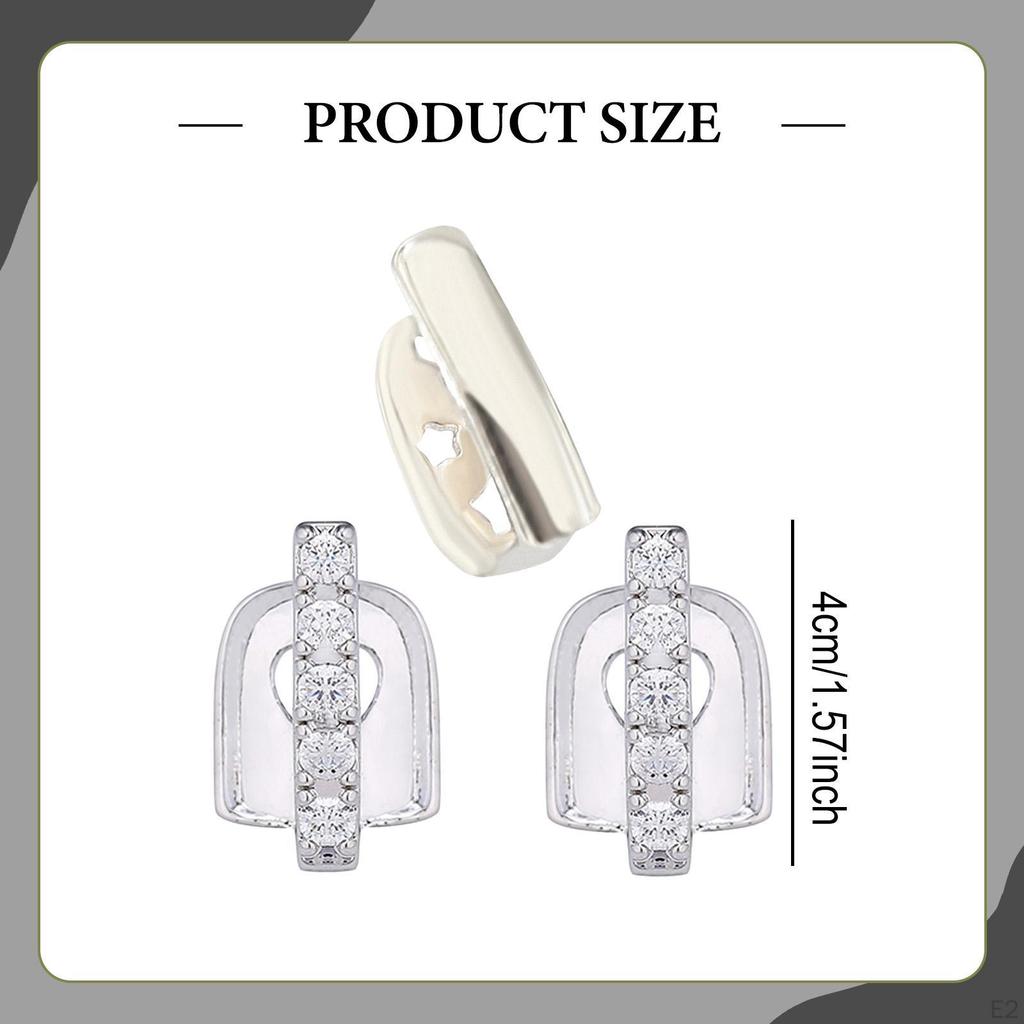 5x Grills for Your Teeth Gifts Men Women Halloween Tooth Cap Gap Grillz