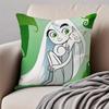 The SSecret of Kells Cushion Cover Pillowcase Antidustmite Invisible Zipper Short Plush Sofa Cushion