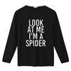 Mens Spider Costume Group Easy OutfiT T Shirt For Halloween Black 3X Large vintage Washed Stylish Breathable Casual Comfortable