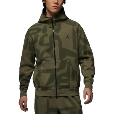 Sport Hoop Dri-FIT Hooded Quick-Dry Fashion Jacket Men Jackets Olive-Green FV8621-222