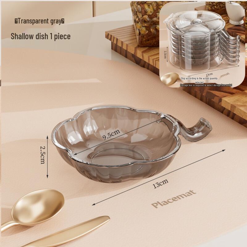 ZISIZ Dipping Sauce Dish Set with Storage Boxes