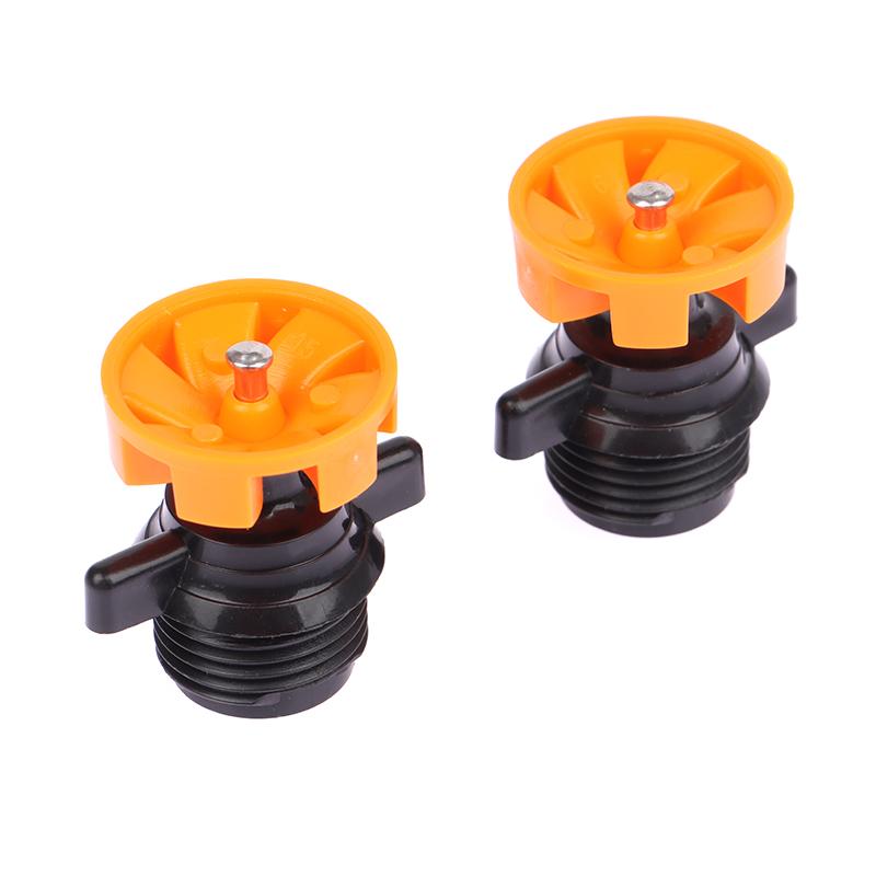 1/5Pcs 1/2 "Außengewinde Automatische Rotation 360 Grad Bewässerung Düse Sprinkler