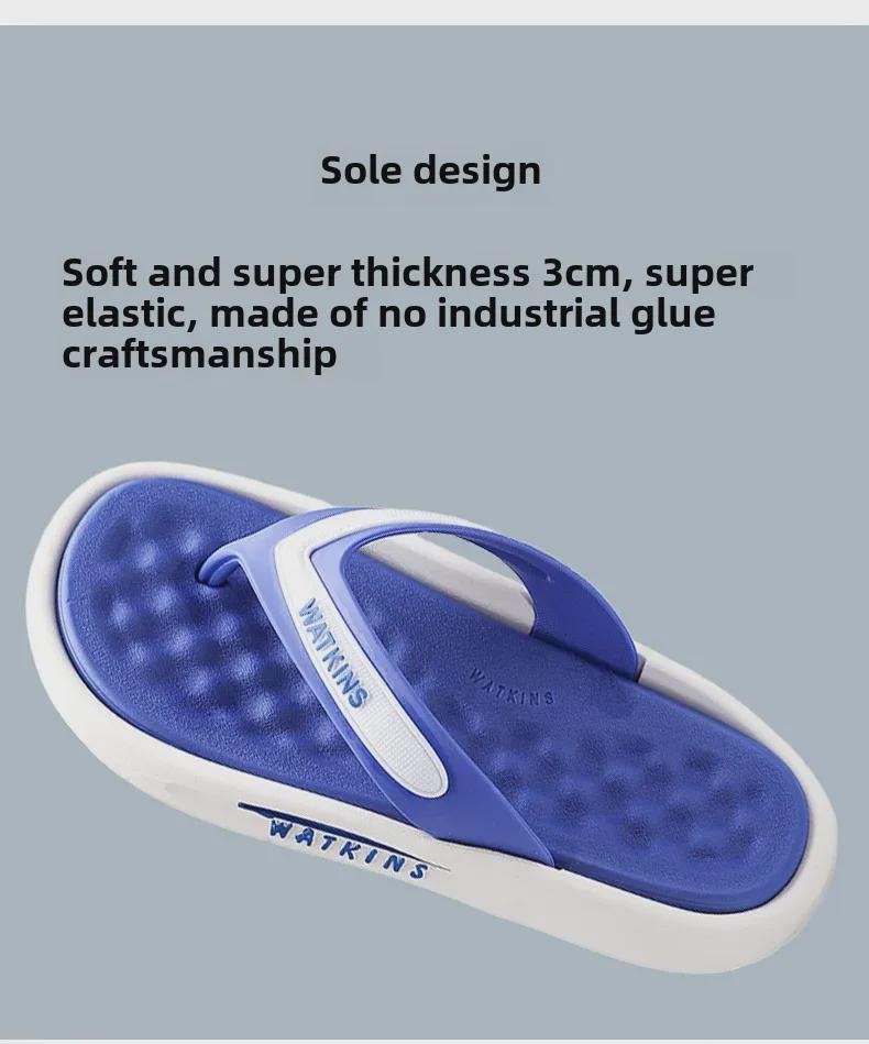 Pánské trendy žabky se silnou podrážkou: Měkké, pohodlné plážové sandály na léto