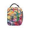 Sac à lunch Hip Hop Populaire Géométrie Colorée Boîte à lunch Impression 3D Pour Enfant École Sac Glacière Pratique Sacs Cabas Thermiques