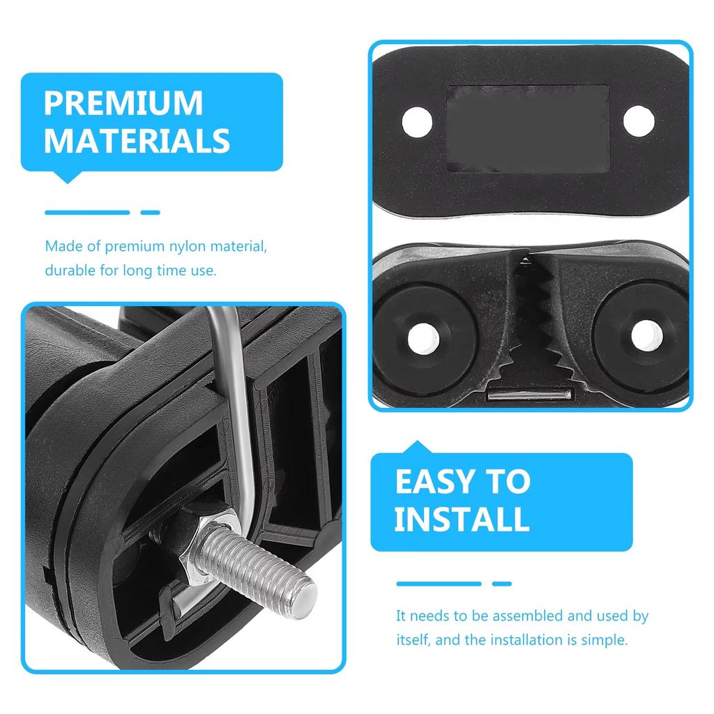 Composite Ball Bearing Cam Cleat with Leading Ring Pilates Equipment Fast Entry Rope Wire Fairlead Sailing Accessories