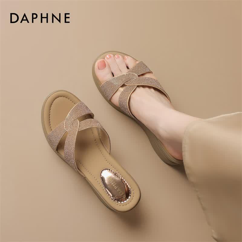Daphne Women s Wedge Platform Slippers EU 35