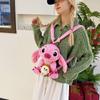 Schoolbag New Stitch Doll Bag Large Capacity Backpack Plush Toy Bag Cartoon Backpack One Shoulder Crossbody Bag