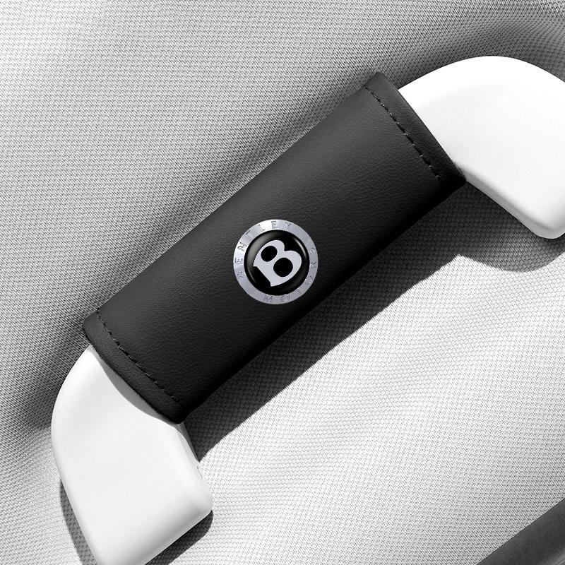 2pcs Car Roof Handle Protection Cover Gloves Accessories for New Bentley Flying Hurtling Spur Continental GT Bentayga Mulsanne