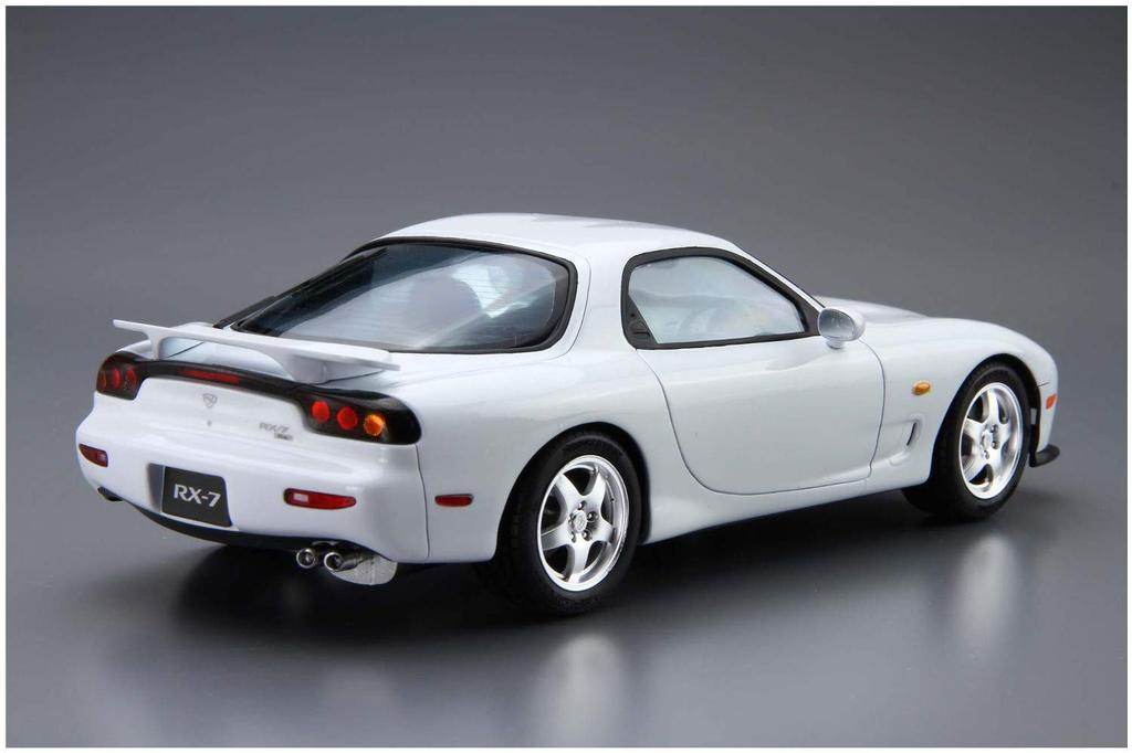 Aoshima Bunka Kyozaisha The Model Car Mazda FD3S Plastic Model 1/24 RX-7 '96