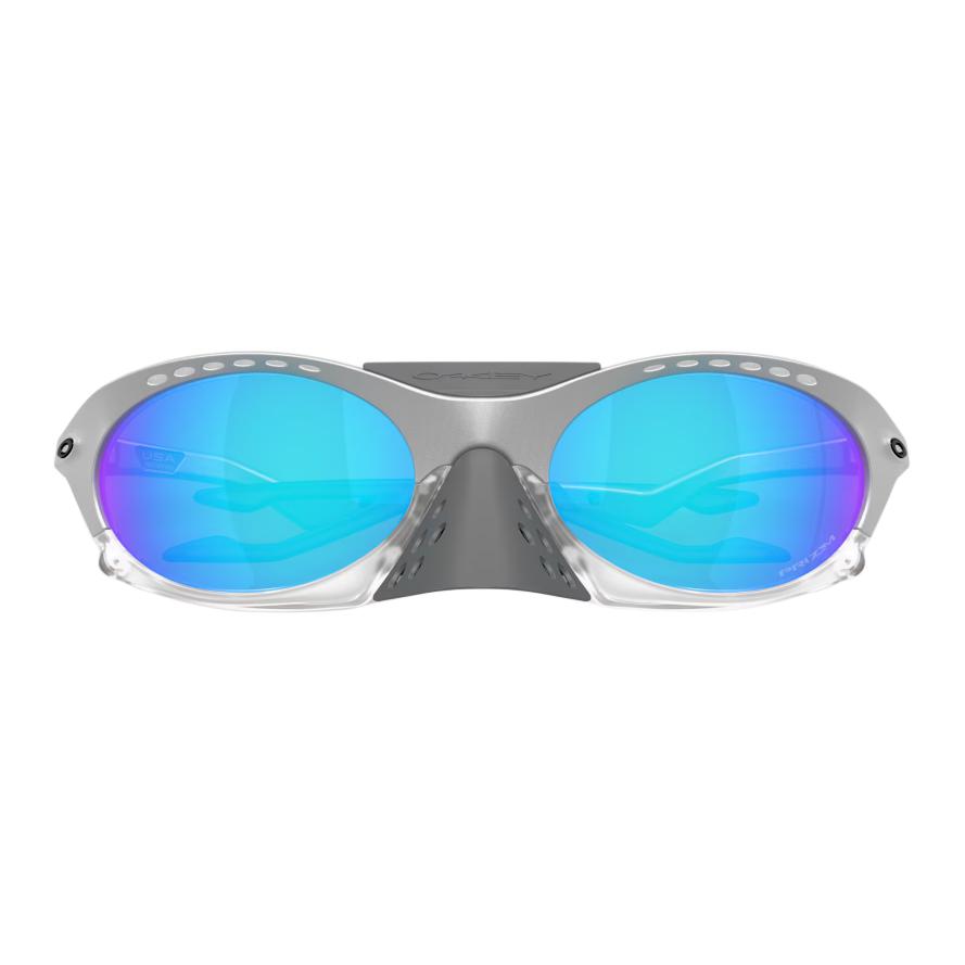 Oakley Verstellbare Gabelbügel O Matter™ Oval Sonnenbrille Unisex-Sonnenbrille Silber OO9437-1363