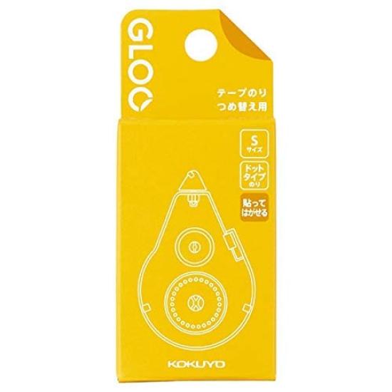 KOKUYO GLOO Tape S Glue, Removable, Refill, Size, TA-G411-07