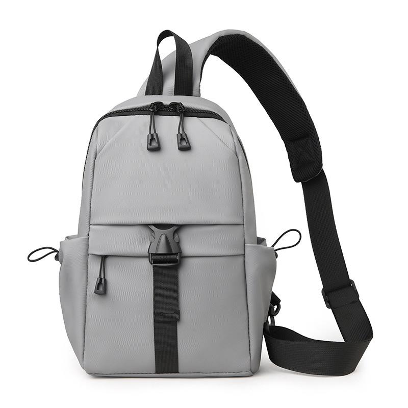 Повседневная водонепроницаемая мужская нагрудная сумка — фото 5