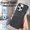 For iPhone 16 Pro Case Retro Leather+TPU Shockproof Protective Phone Cover