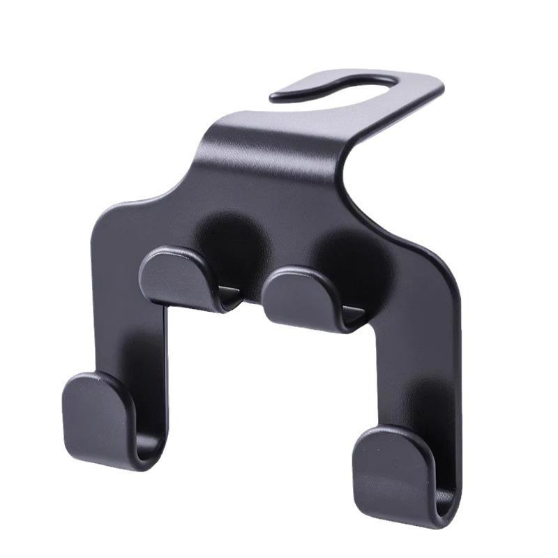 Multifunctional Car Seat Back Phone Holder and Hidden Hook