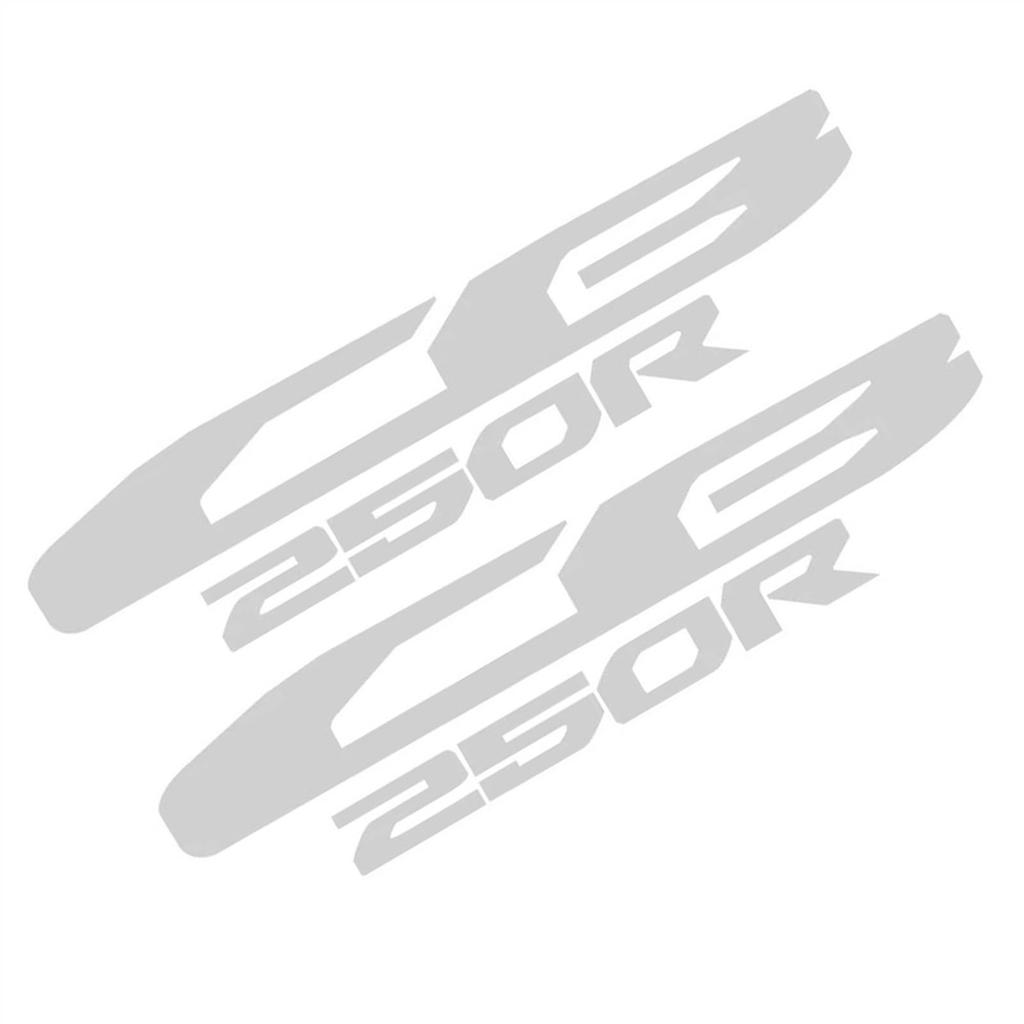 Motorcycle Sticker Motorcycle Sticker Accessory Decal Fit For Honda CB250R CB250R 2017-2020 2021 2022 (Color: Grey)